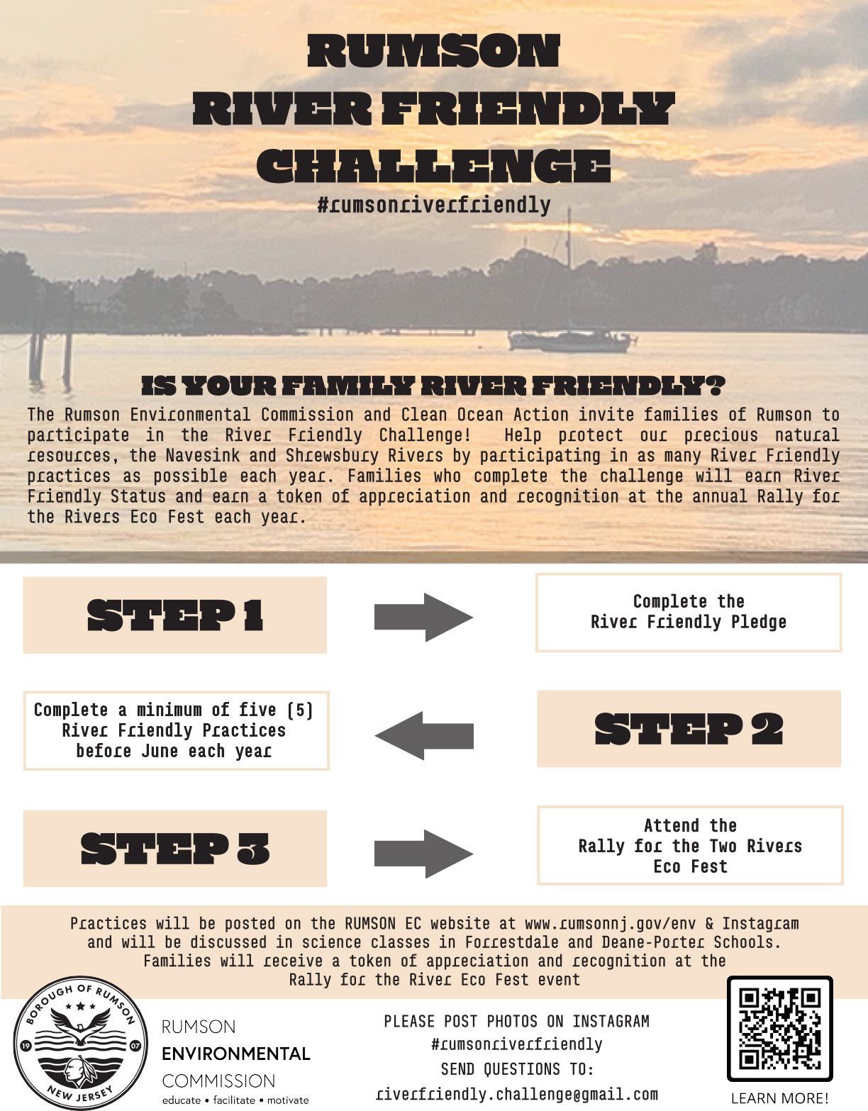 River Friendly Challenge Chart